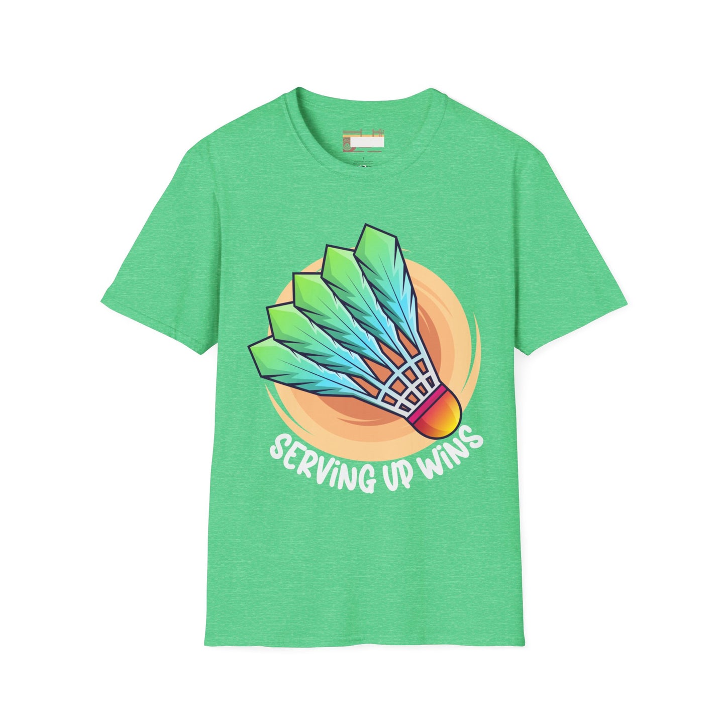 Badminton Game Day Graphic Comfort Unisex T-shirt
