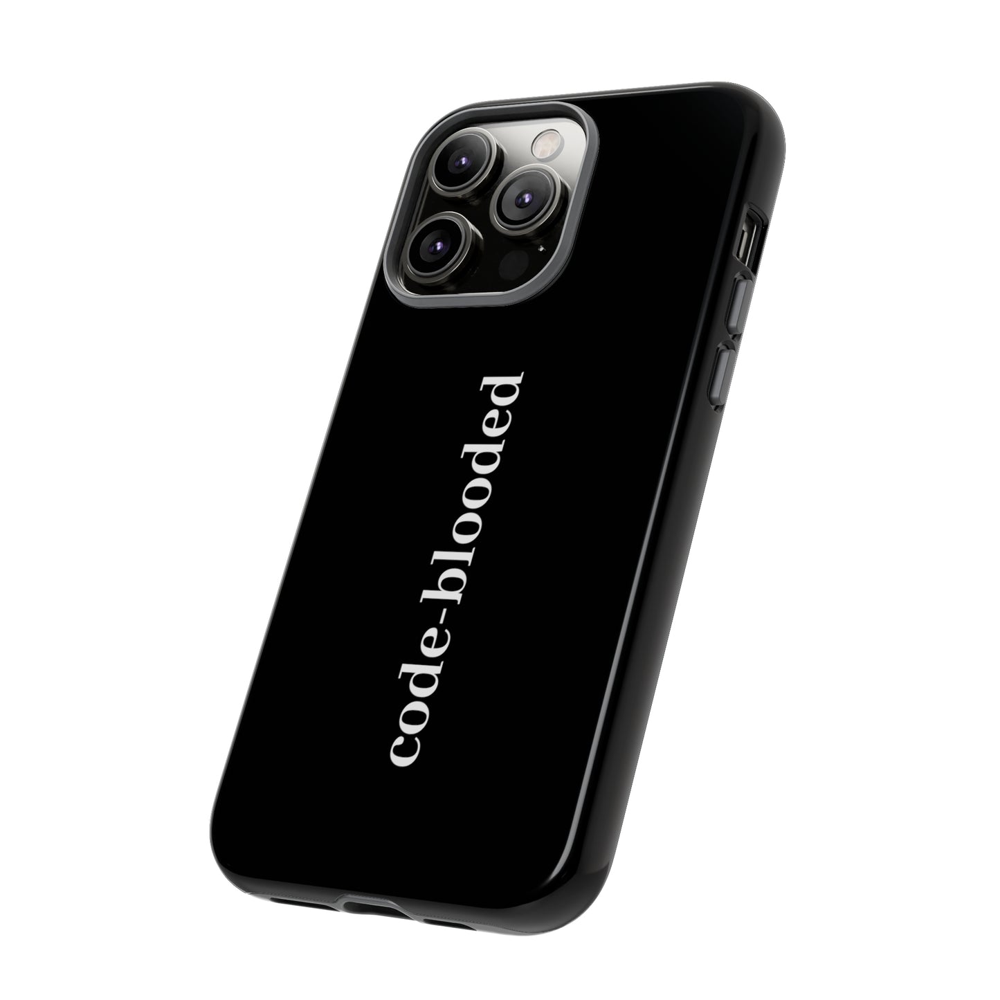 Code Blooded (Technology Programmers) iPhone Case