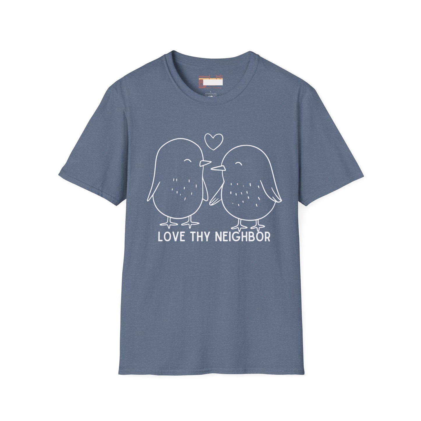 Graphic Christian Bible Gospel Unisex Comfort T-shirt, Christian Love Thy Neighbor Tees