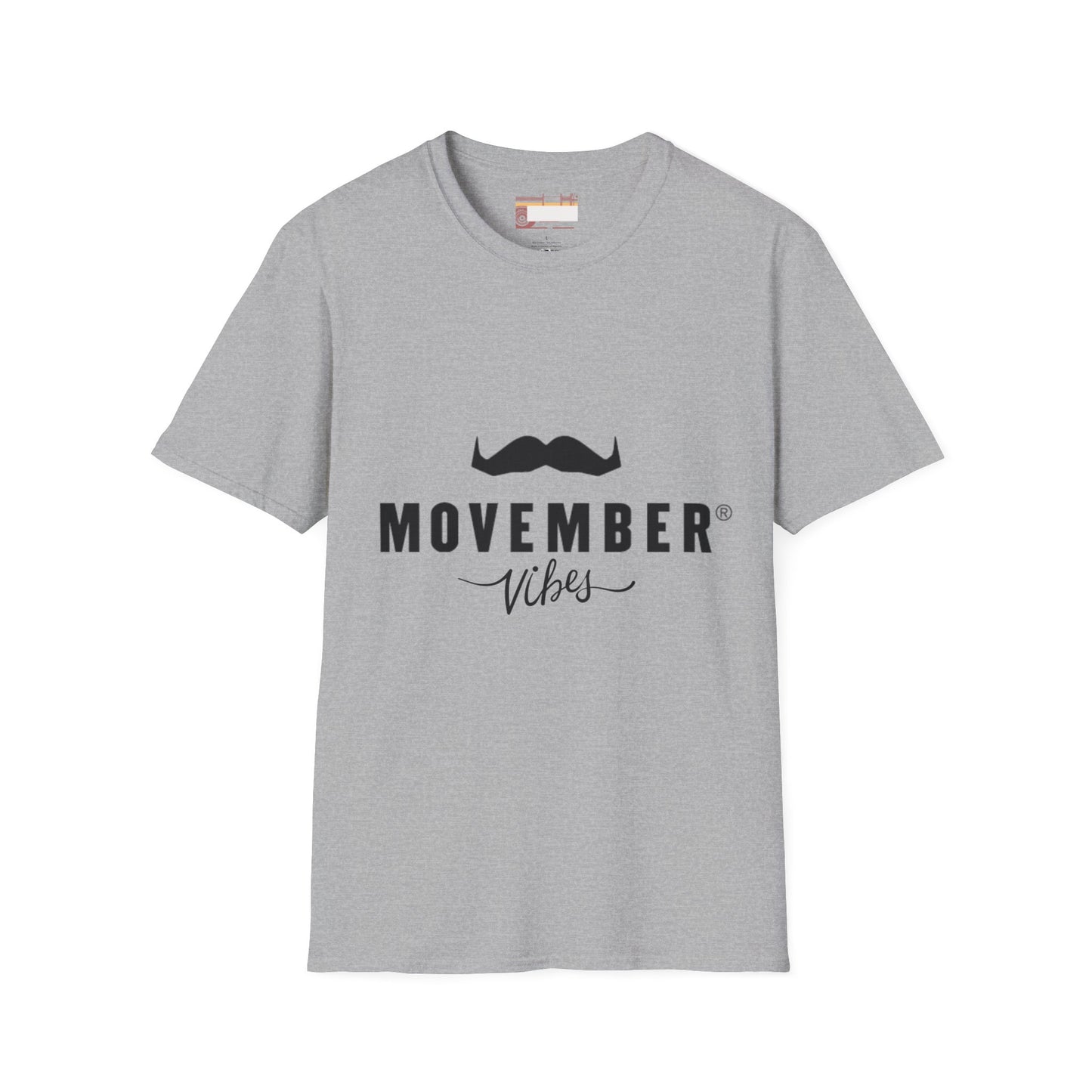 Movember Moustache Bearded Gang Beards Graphic Comfort Unisex T-shirt
