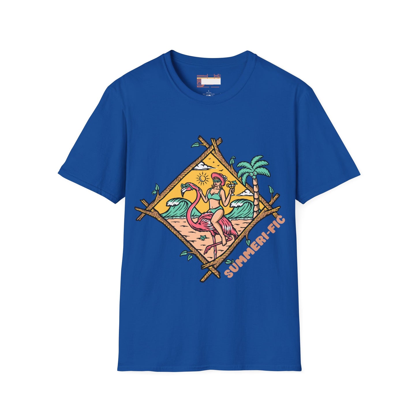 Graphic Summerfest Designed Summer time Comfort Styled T-shirts