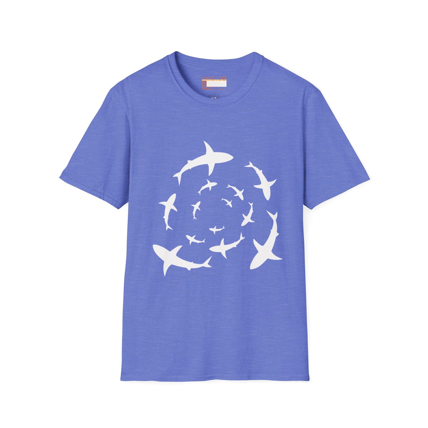 Graphic Designed Shark Attack Unisex Comfort Styled T-shirts