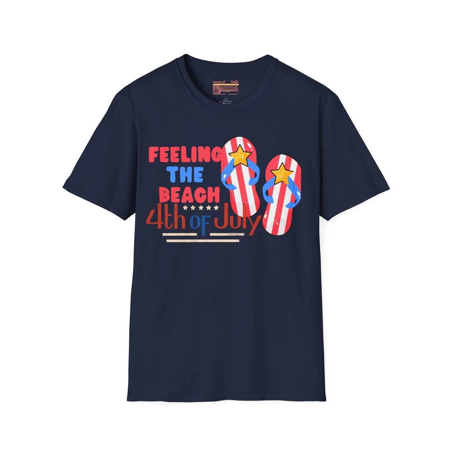 Feeling Like The Beachy This Independence Day July 4th Ultimate Comfort Unisex T-shirt