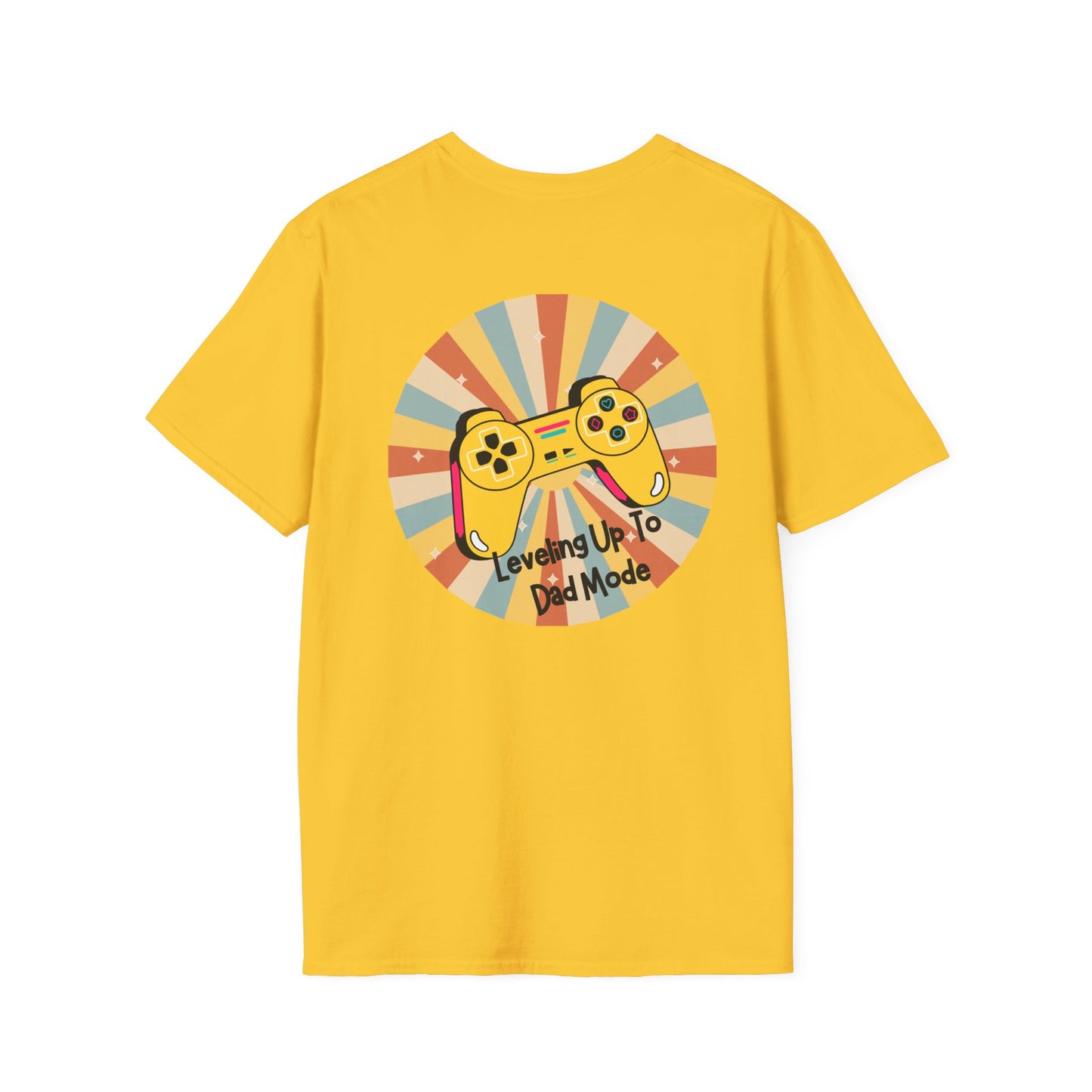 Leveling up to Dad Mode Summer Ultimate Comfort Styled Unisex T-shirt