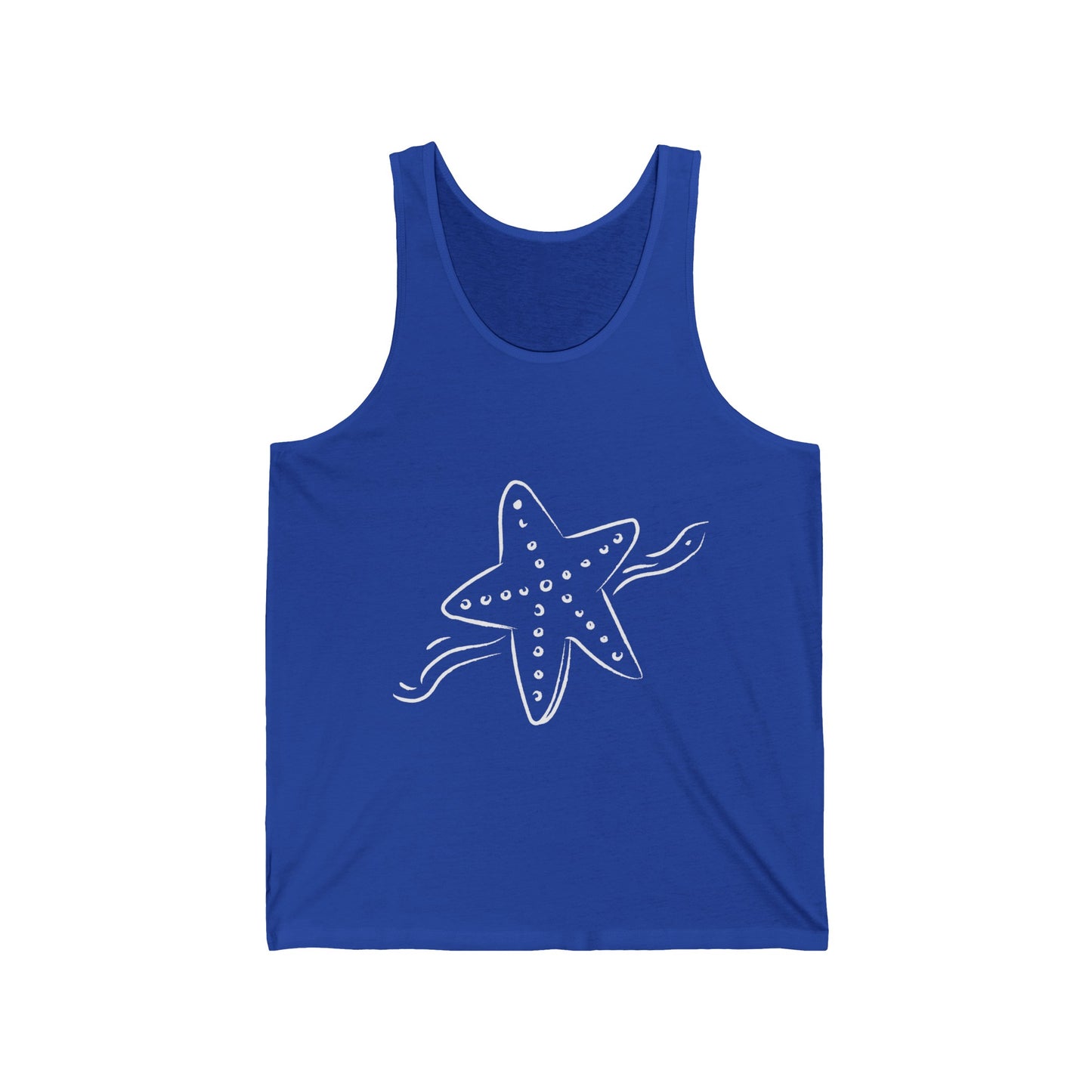 Starfish Beach Lovers Ultimate Comfort Styled Funny Unisex Summer Tank Top