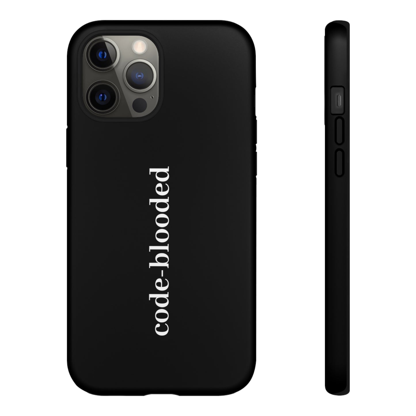 Code Blooded (Technology Programmers) iPhone Case