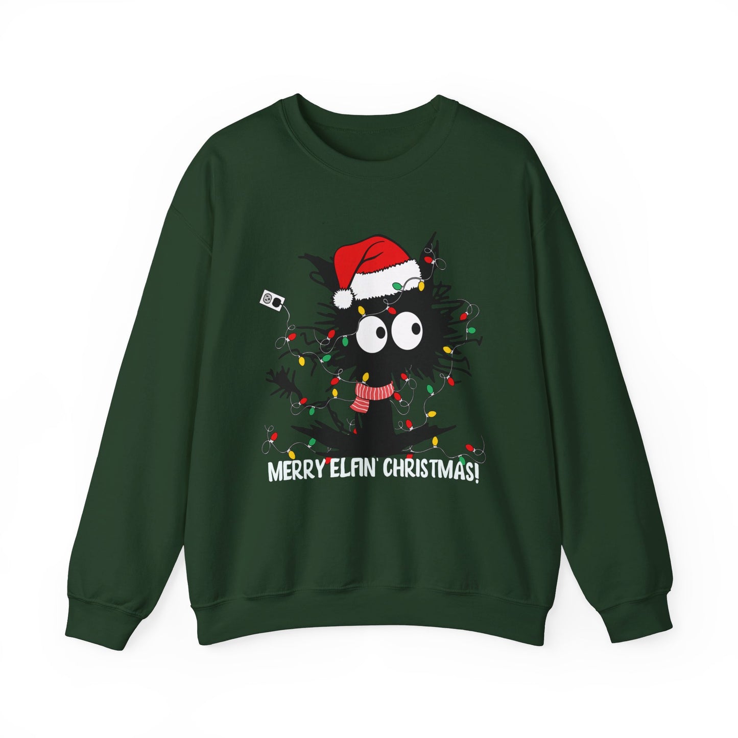 Graphic Designed Holiday Christmas Unisex Crewneck Sweatshirt