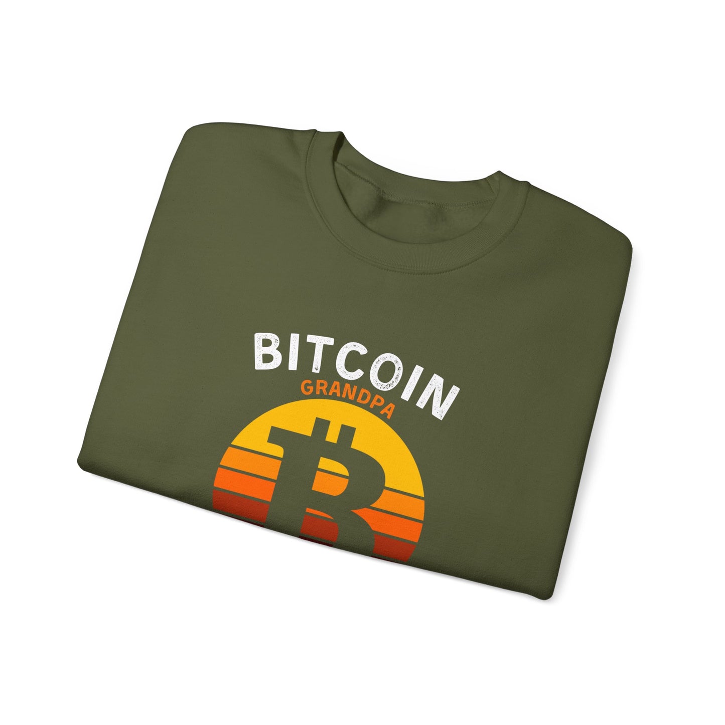 Bitcoin Grandpa Ultimate Comfort Unisex Sweatshirt