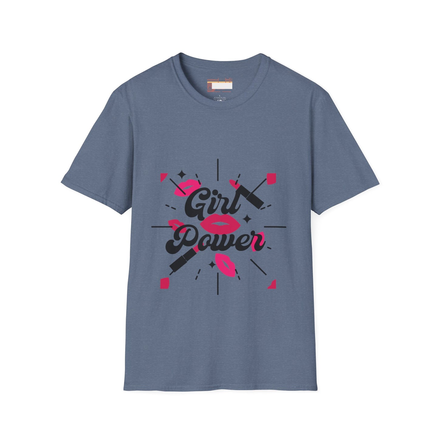 Vintage Designed Girls Power Support Comfort Unisex T-shirt