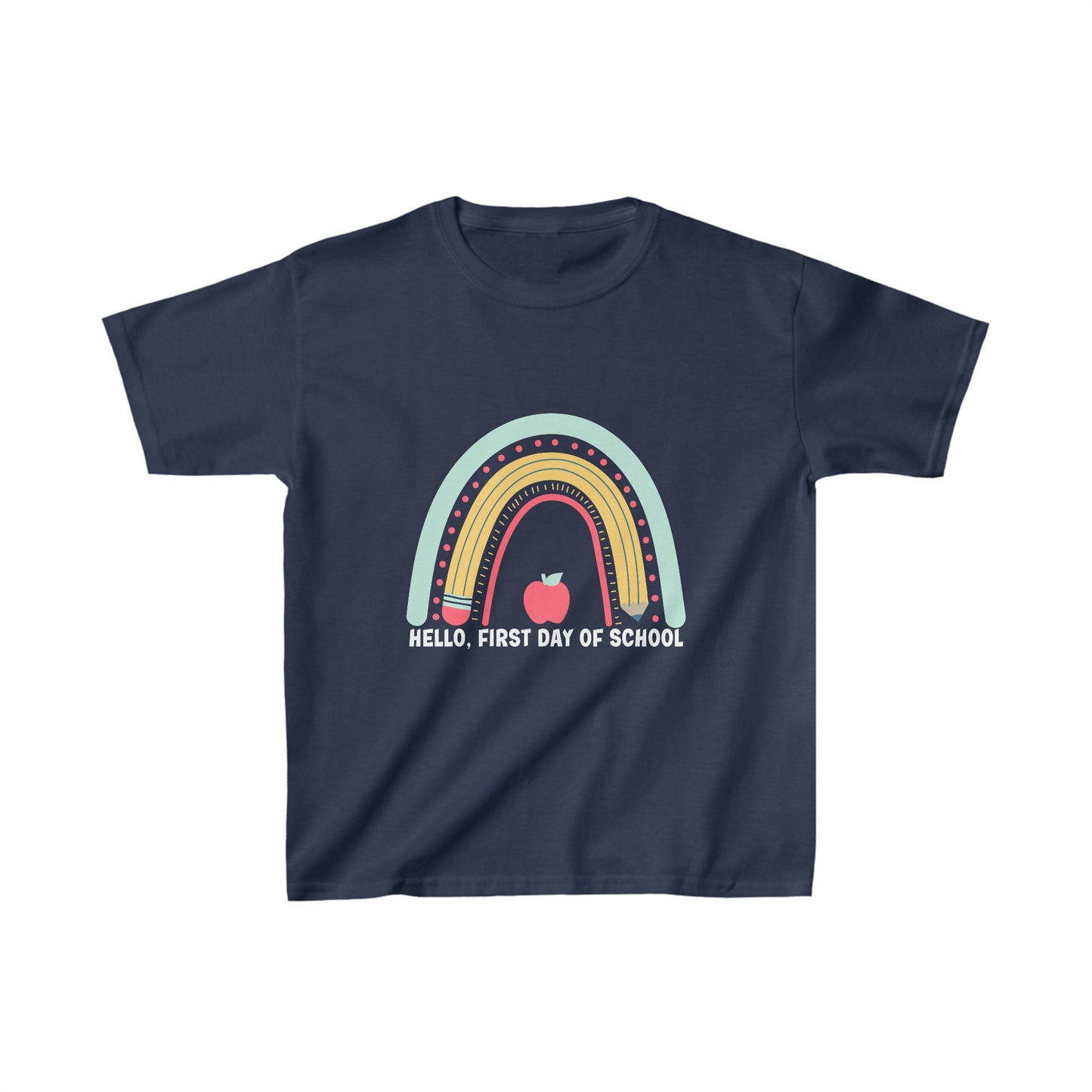 Designed Kids Back to School Graphic Print T-shirts
