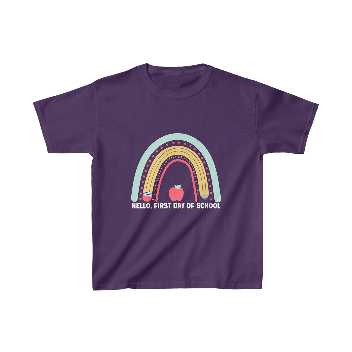 Designed Kids Back to School Graphic Print T-shirts