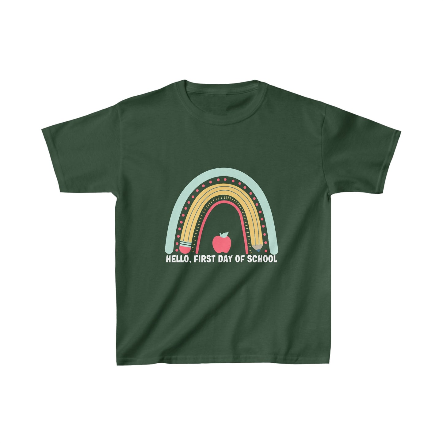 Designed Kids Back to School Graphic Print T-shirts