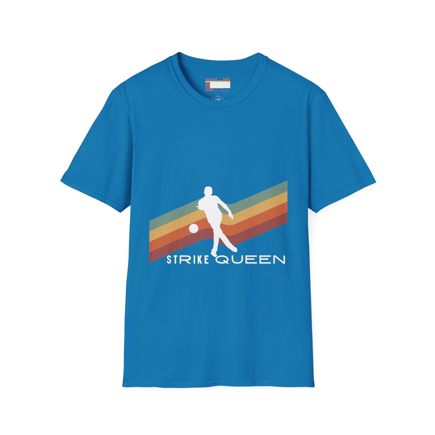 Retro Bowling Champion Bowling Queen Graphic Comfort Unisex T-shirt