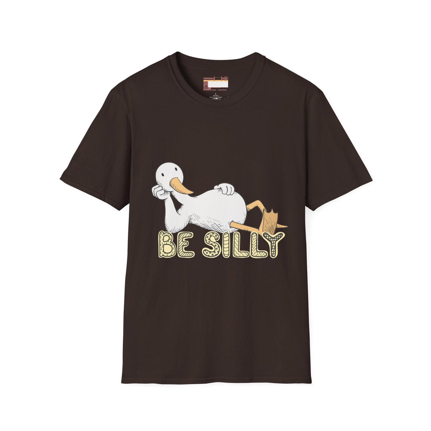 Graphic Designed Minimalist Silly Goose Comfort Styled T-shirts