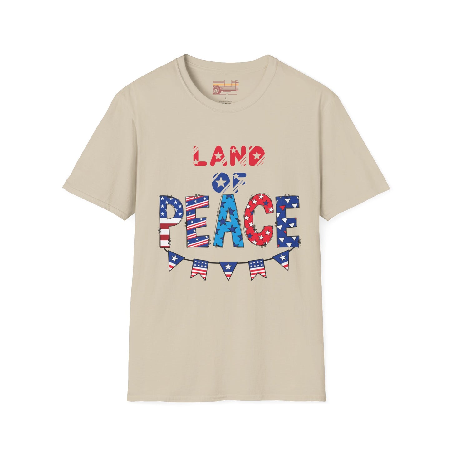 Land of Peace July 4th Independence Day Ultimate Comfort Unisex T-shirt