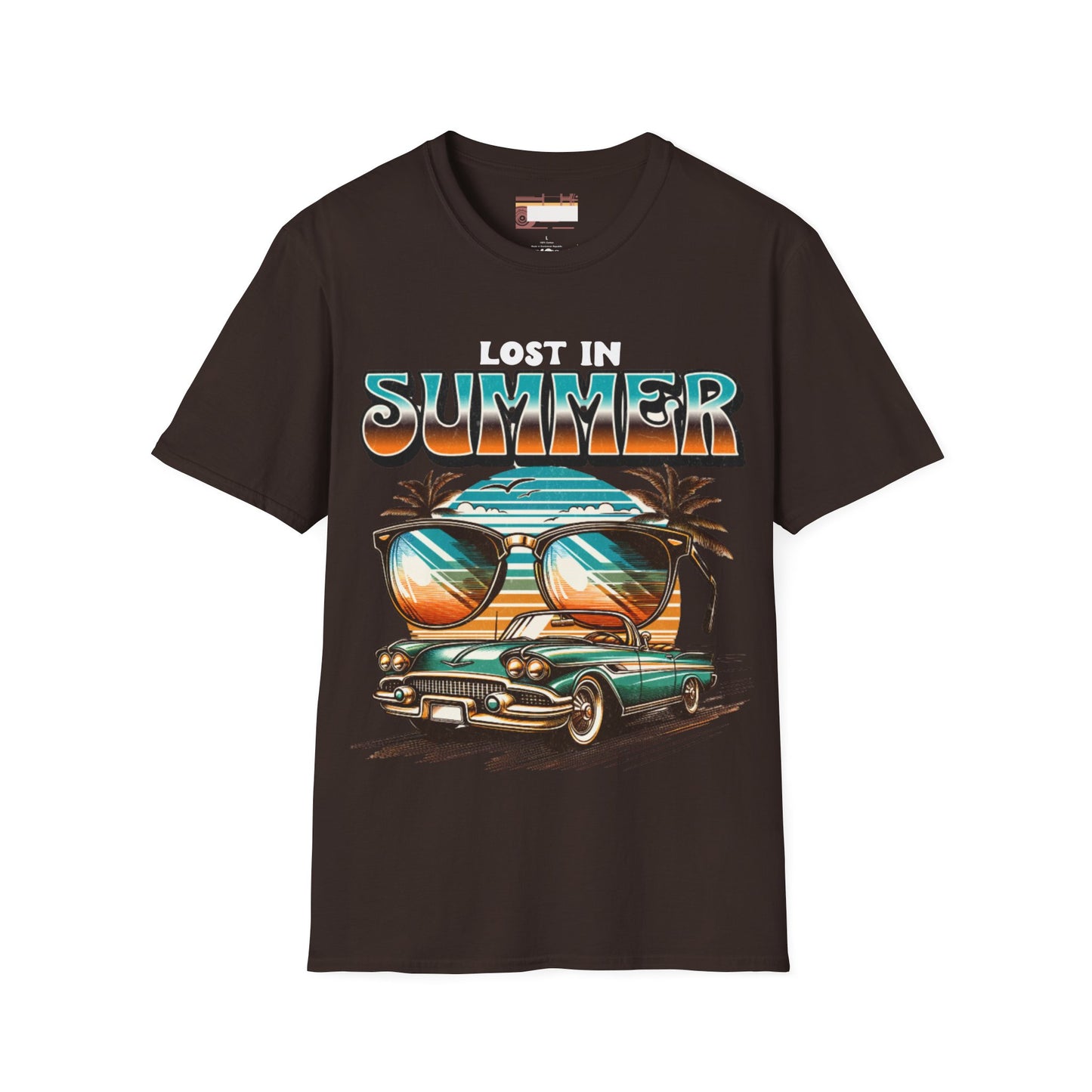 Graphic Summer Vibes Comfort Styled T-shirts