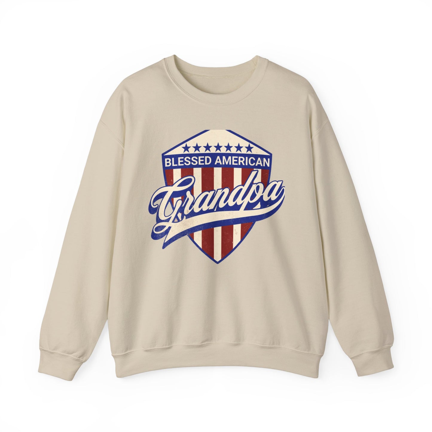 Graphic Designed Minimalist Unisex Grandpa Crewneck Sweatshirt