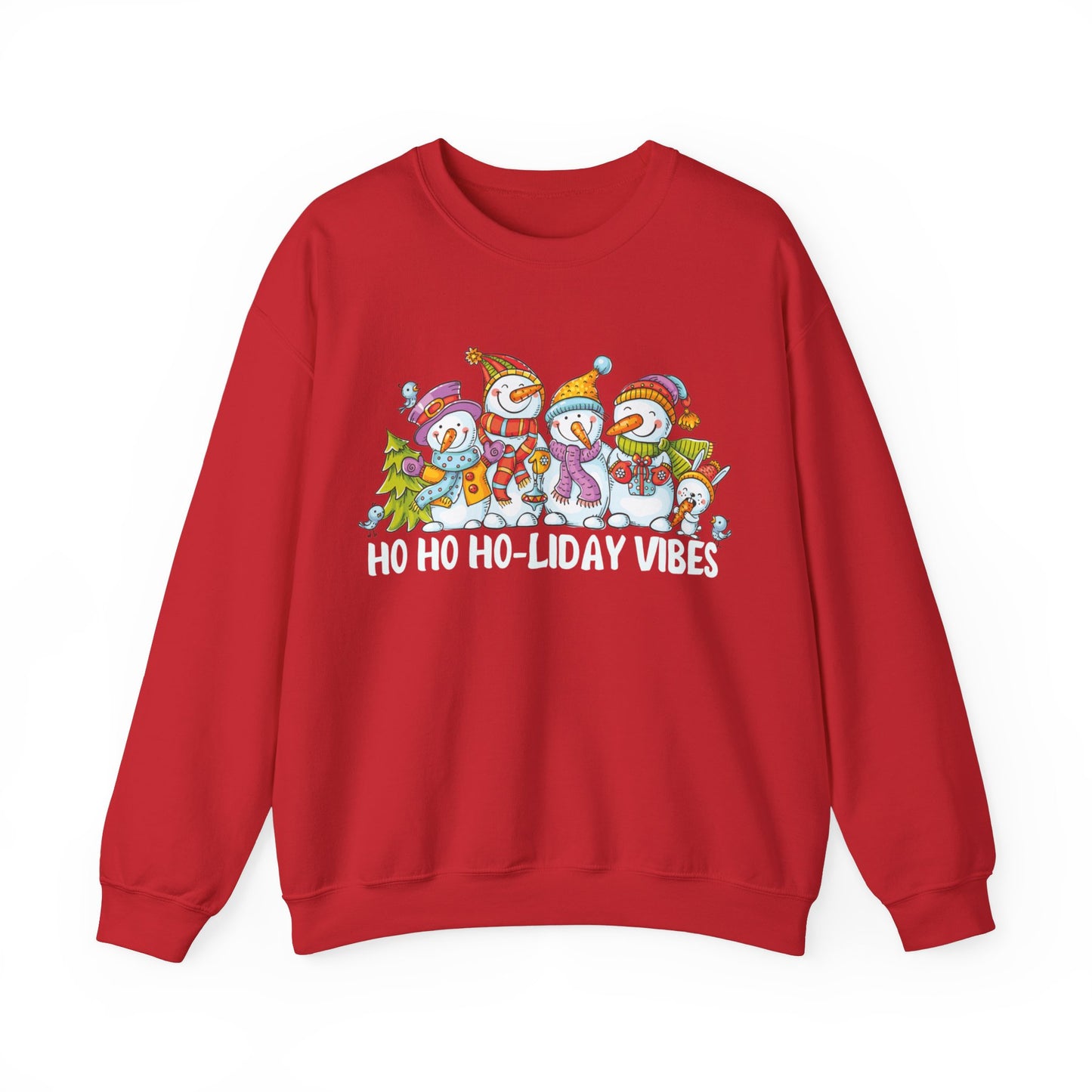 Graphic Designed Holiday Love Christmas Unisex Crewneck Sweatshirt