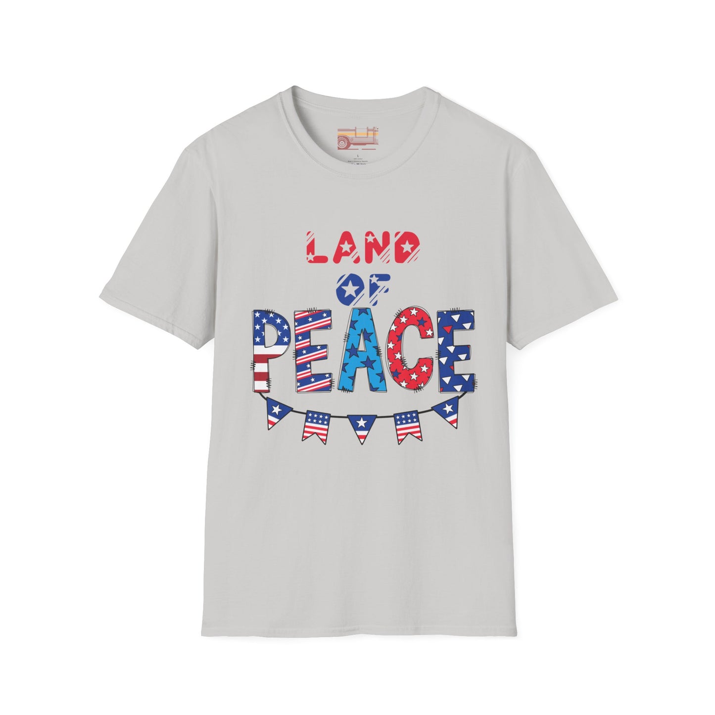 Land of Peace July 4th Independence Day Ultimate Comfort Unisex T-shirt