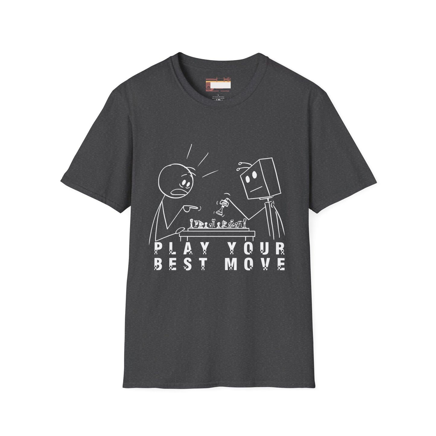 Graphic Chess Tees Chess Tournament Player Unisex Minimalist Comfort T-shirt