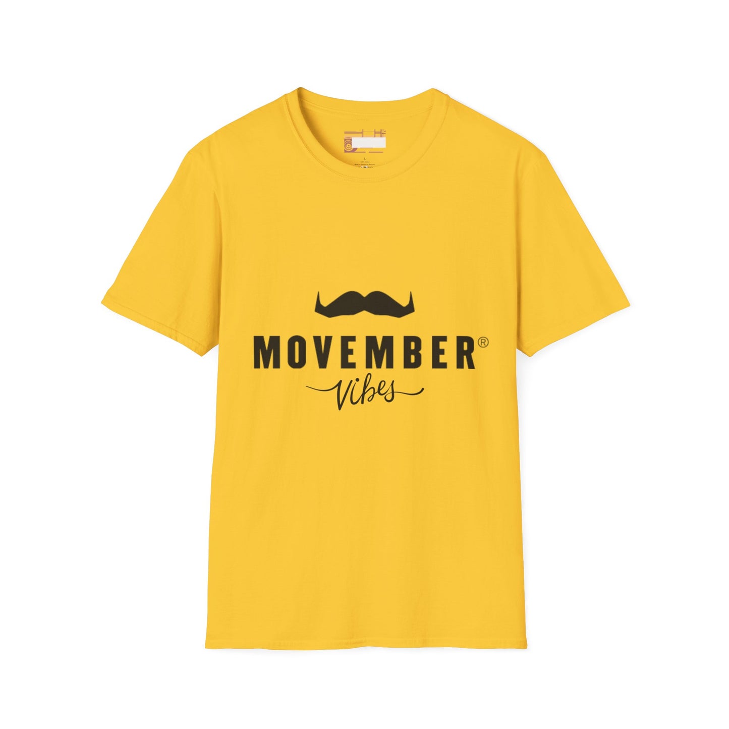 Movember Moustache Bearded Gang Beards Graphic Comfort Unisex T-shirt