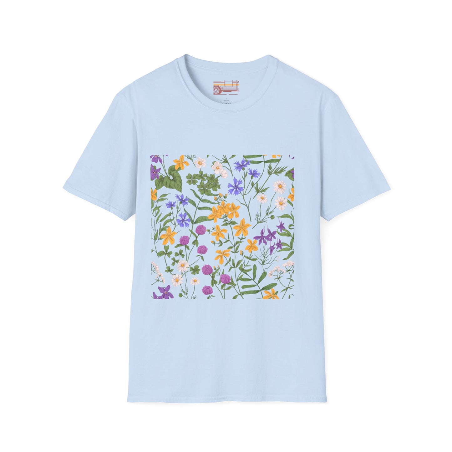 Floral Combination Ultimate Comfort Styled Graphic T-shirt