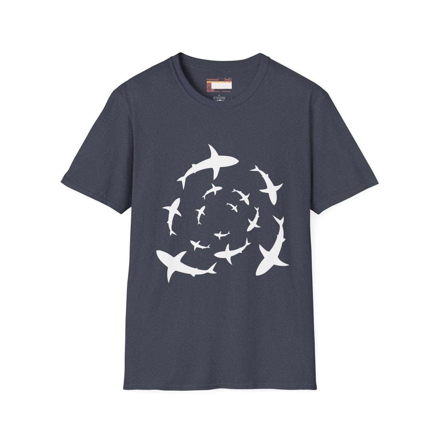 Graphic Designed Shark Attack Unisex Comfort Styled T-shirts