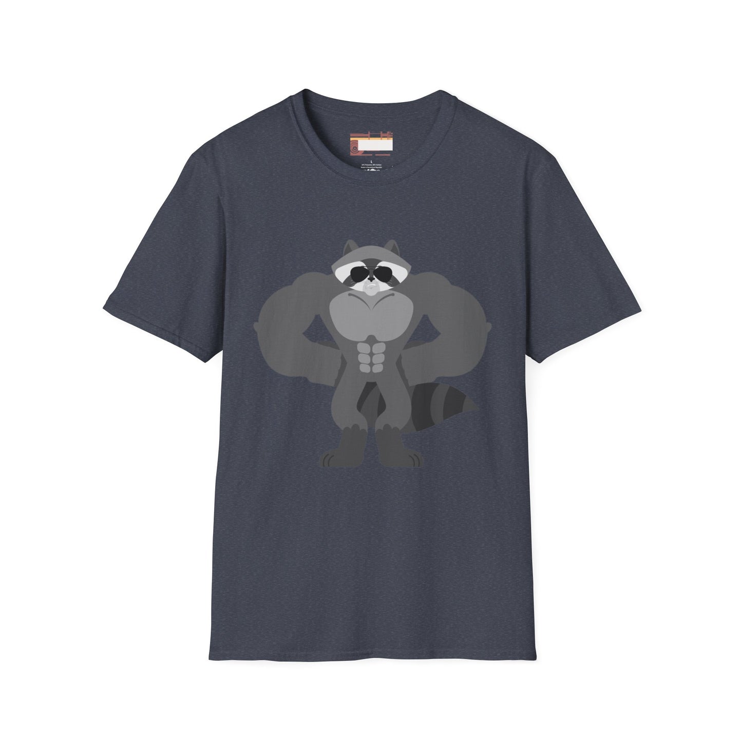 Graphic Designed Minimalist Racoon Unisex Comfort Styled T-shirts