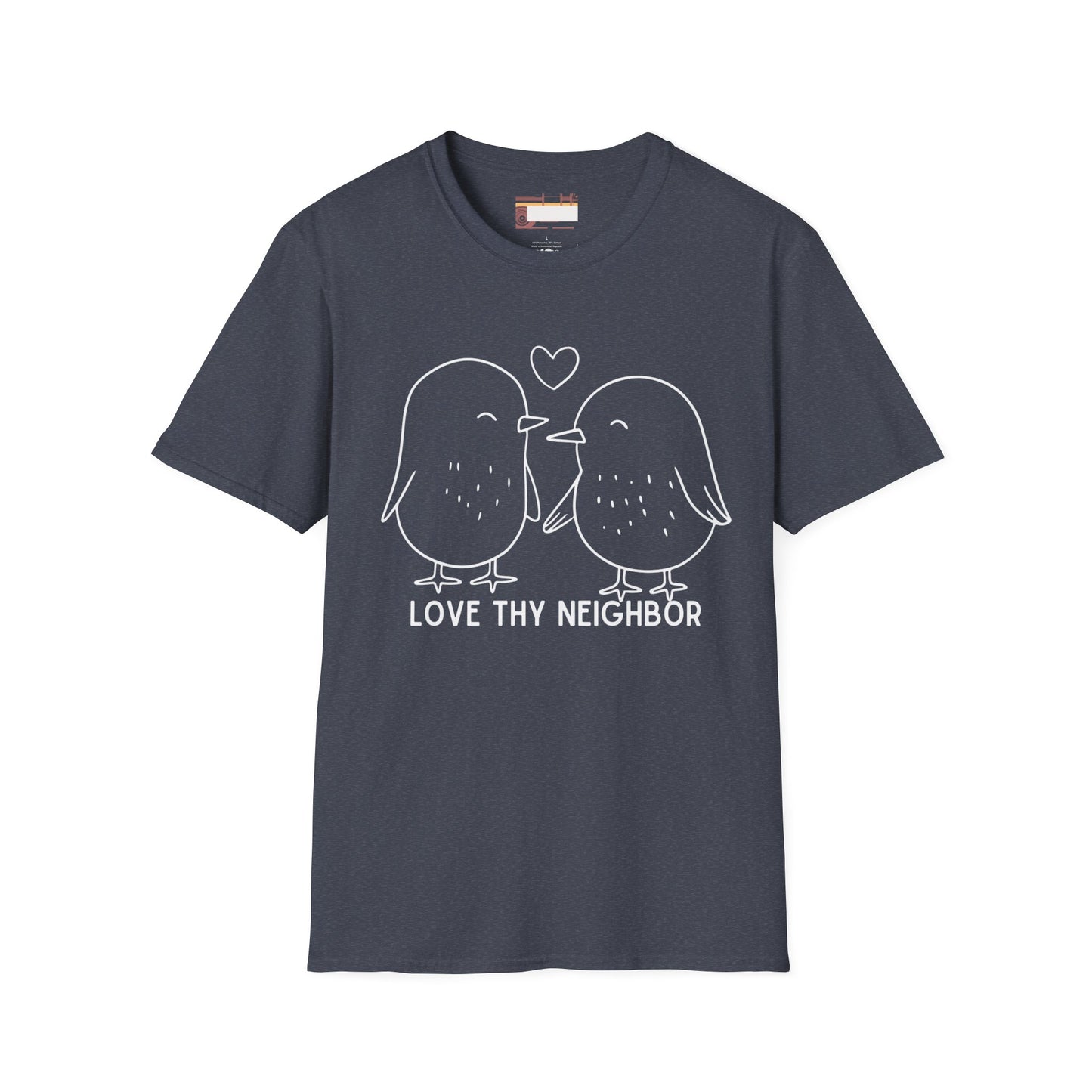 Graphic Christian Bible Gospel Unisex Comfort T-shirt, Christian Love Thy Neighbor Tees