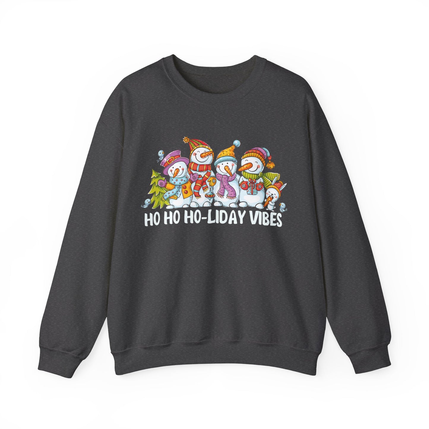 Graphic Designed Holiday Love Christmas Unisex Crewneck Sweatshirt