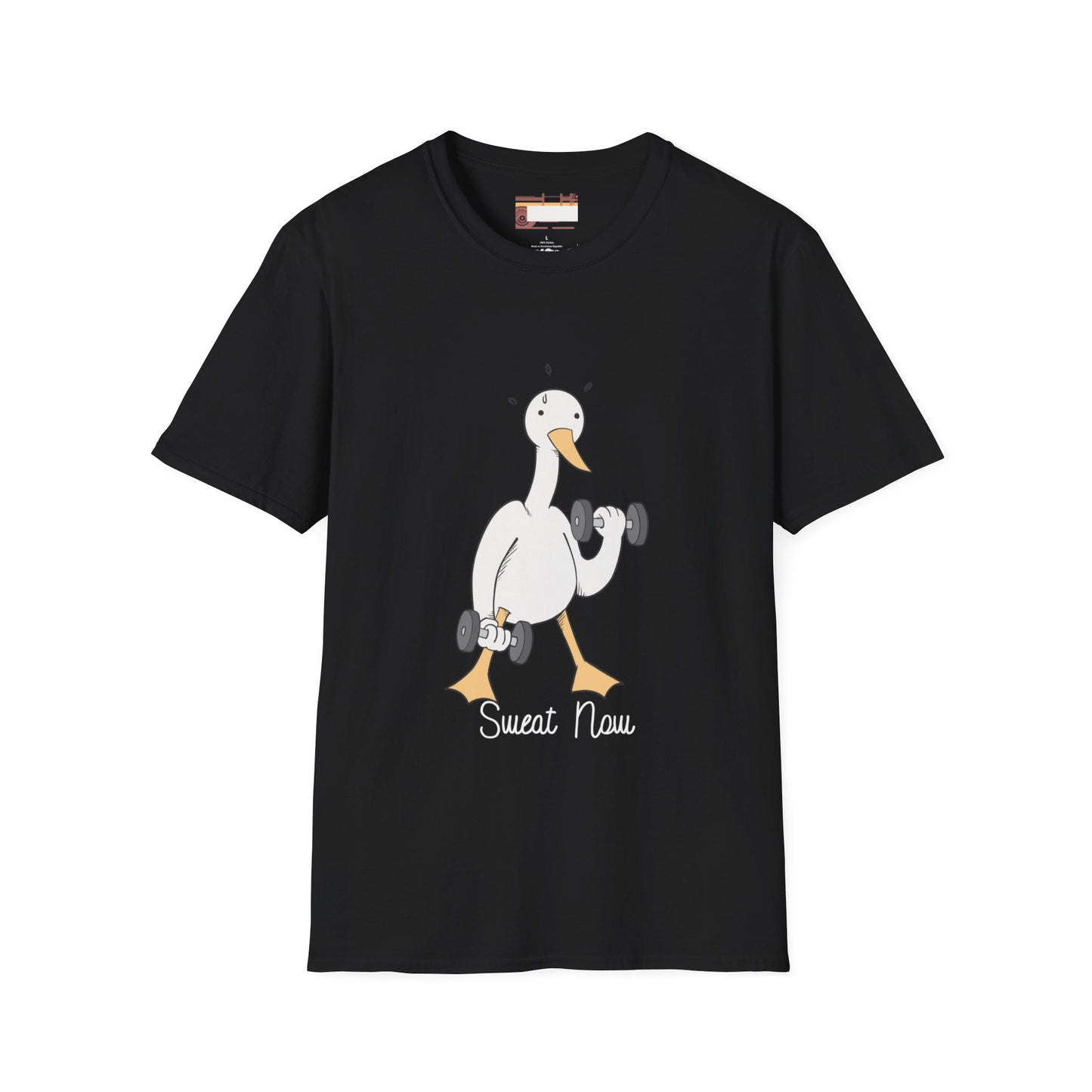 Graphic Designed Goose Sweating Out Unisex Comfort Styled T-shirts