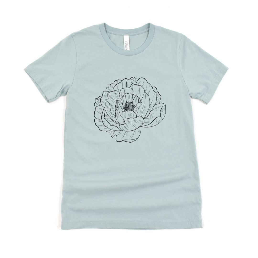 Floral Design Graphix Ultimate Comfort Styled T-shirt