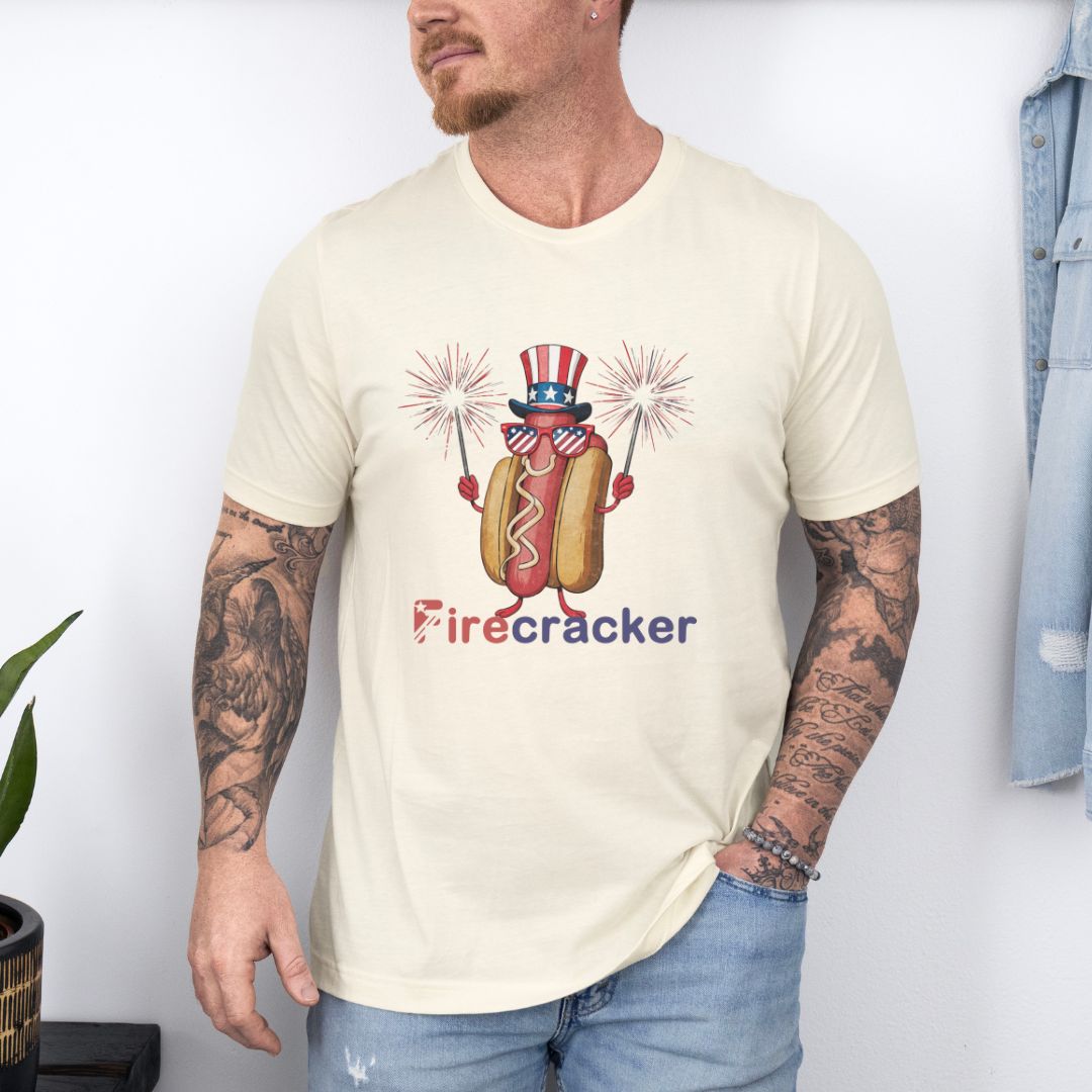 American Independence, Firecracker, July 4th Ultimate Comfort Unisex Funny T-shirt