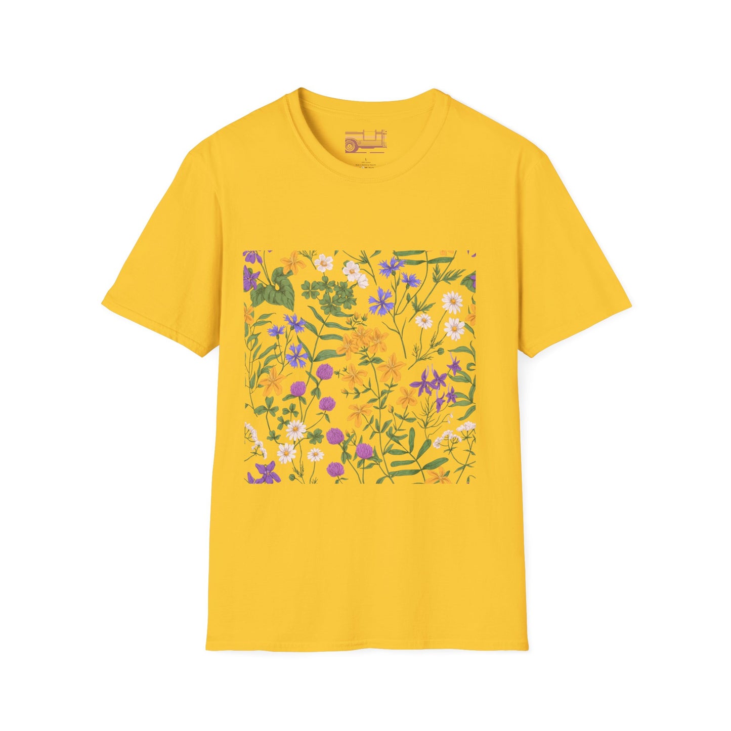 Floral Combination Ultimate Comfort Styled Graphic T-shirt