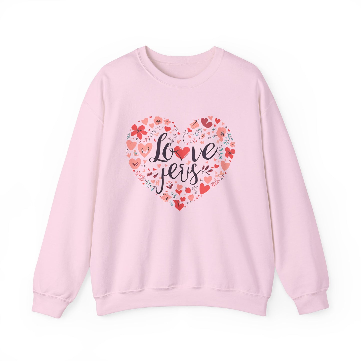 Graphic Designed Unisex Love Jesus Gospel Sweatshirt