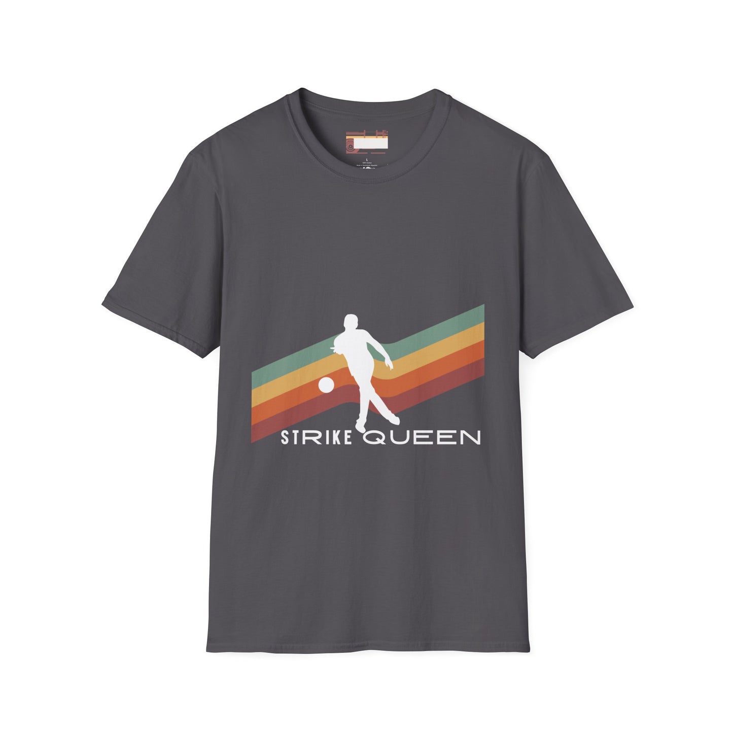 Retro Bowling Champion Bowling Queen Graphic Comfort Unisex T-shirt