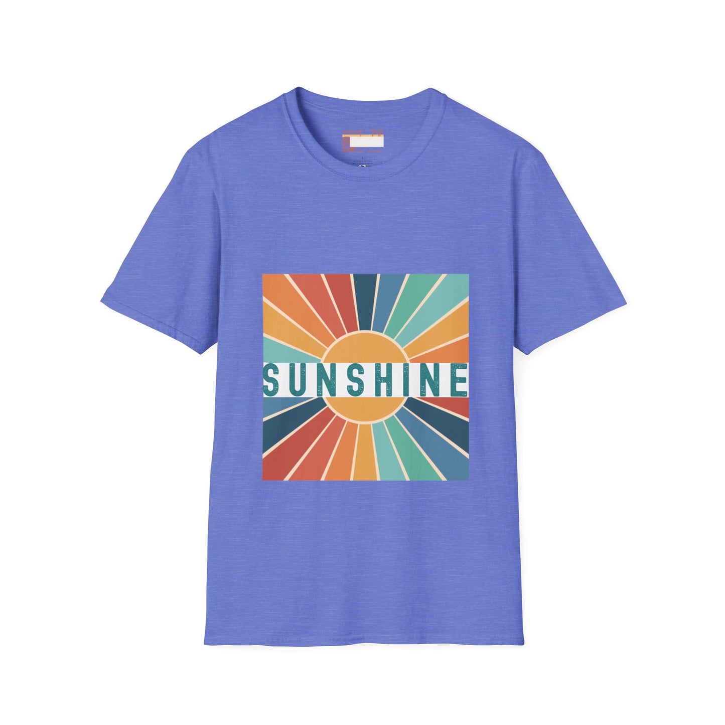 Retro Sunshine Tees, Hiking Summer Designed Comfort T-shirt