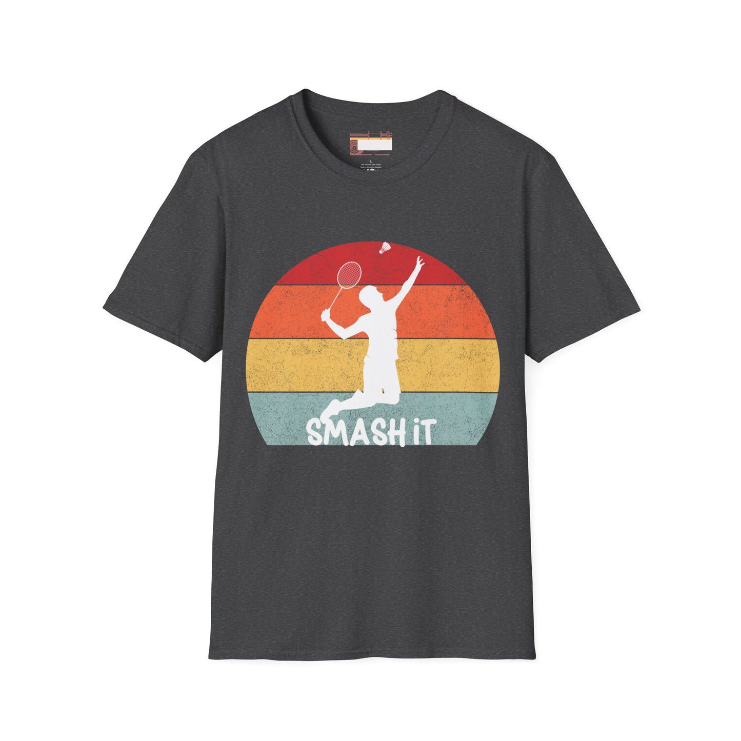 Badminton Game Day Graphic Comfort Unisex T-shirt