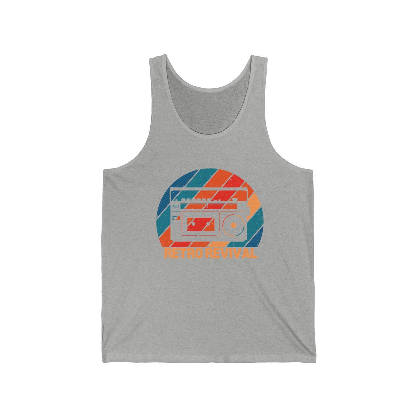 Retro Revival Graphic Ultimate Comfort Styled Unisex Tank Top