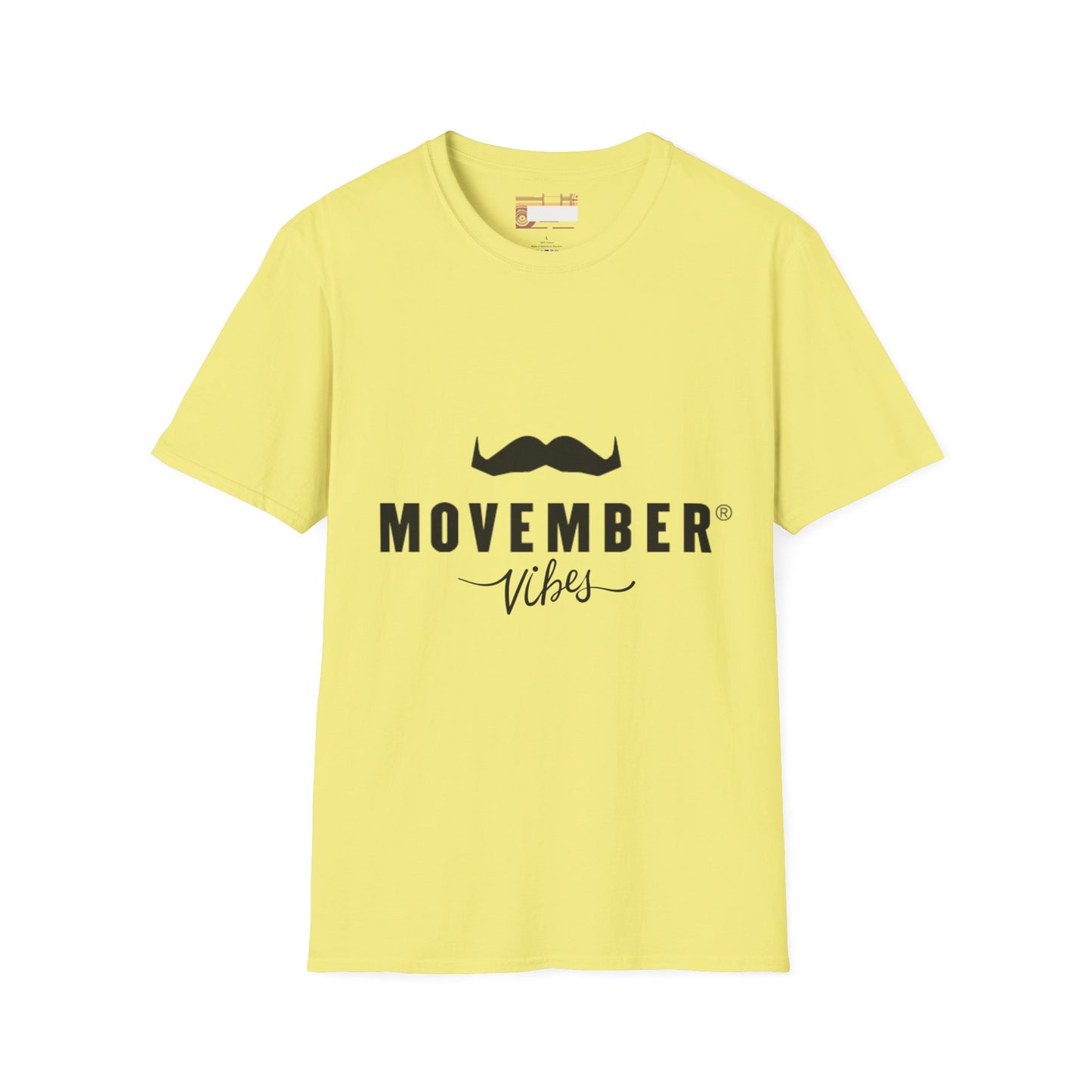 Movember Moustache Bearded Gang Beards Graphic Comfort Unisex T-shirt
