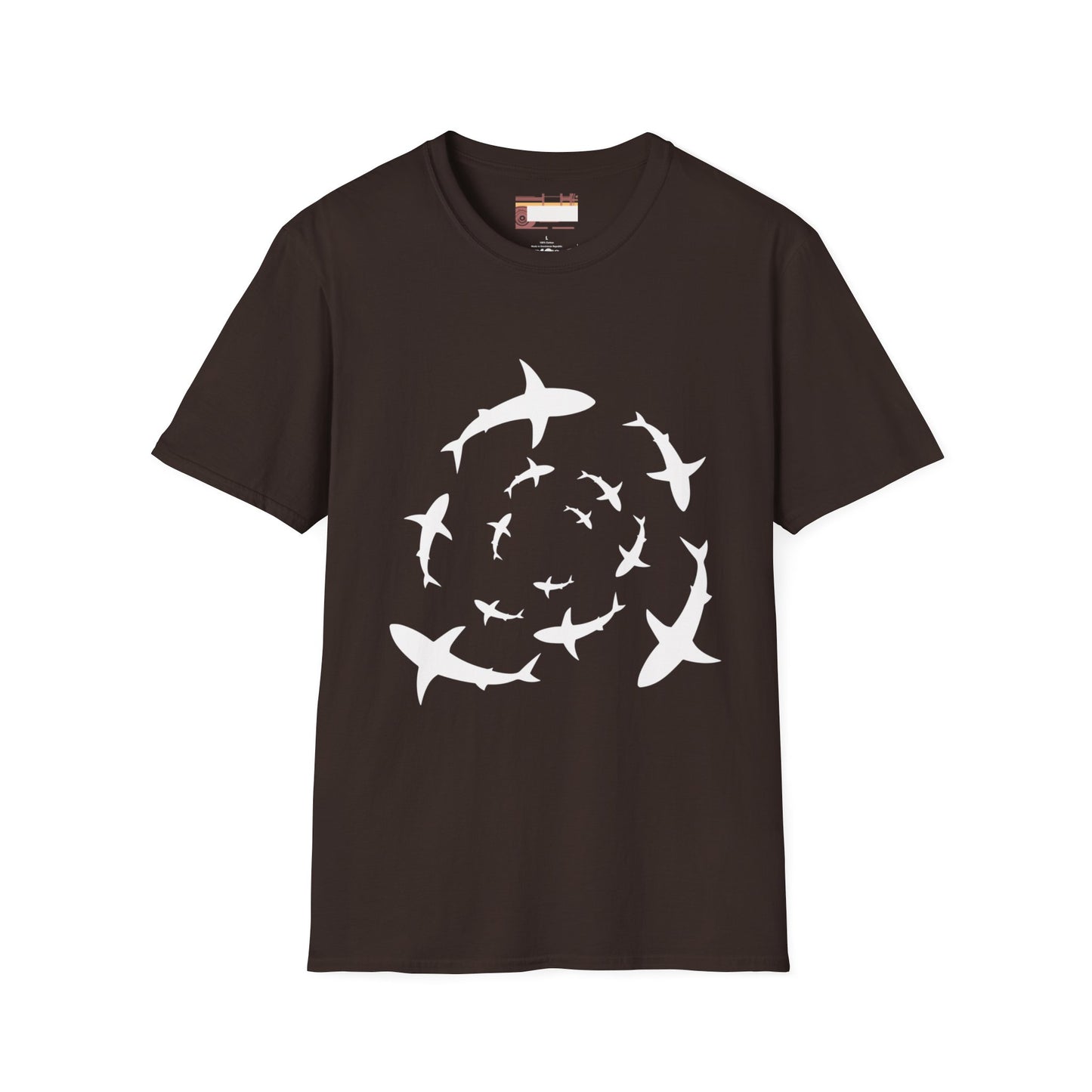 Graphic Designed Shark Attack Unisex Comfort Styled T-shirts