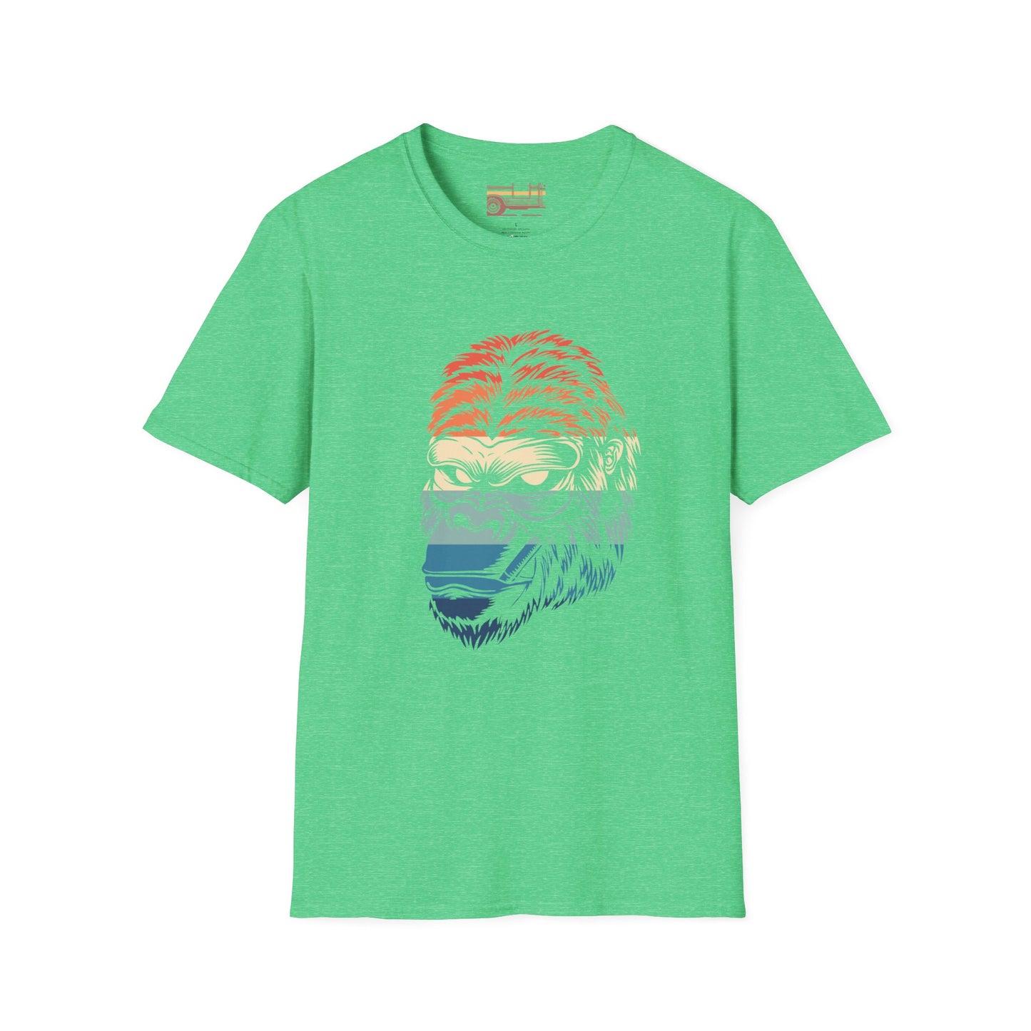Minimalist Graphic Designed Ultimate Comfort Unisex Gorilla T-shirt