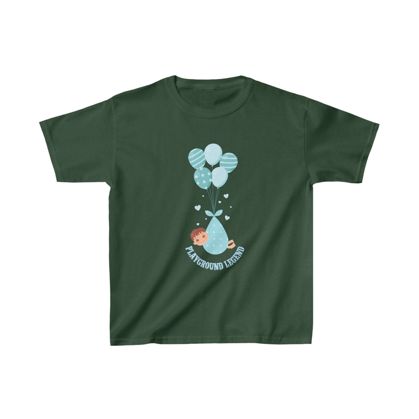 Designed Kids Playground Legend Graphic Print T-shirts