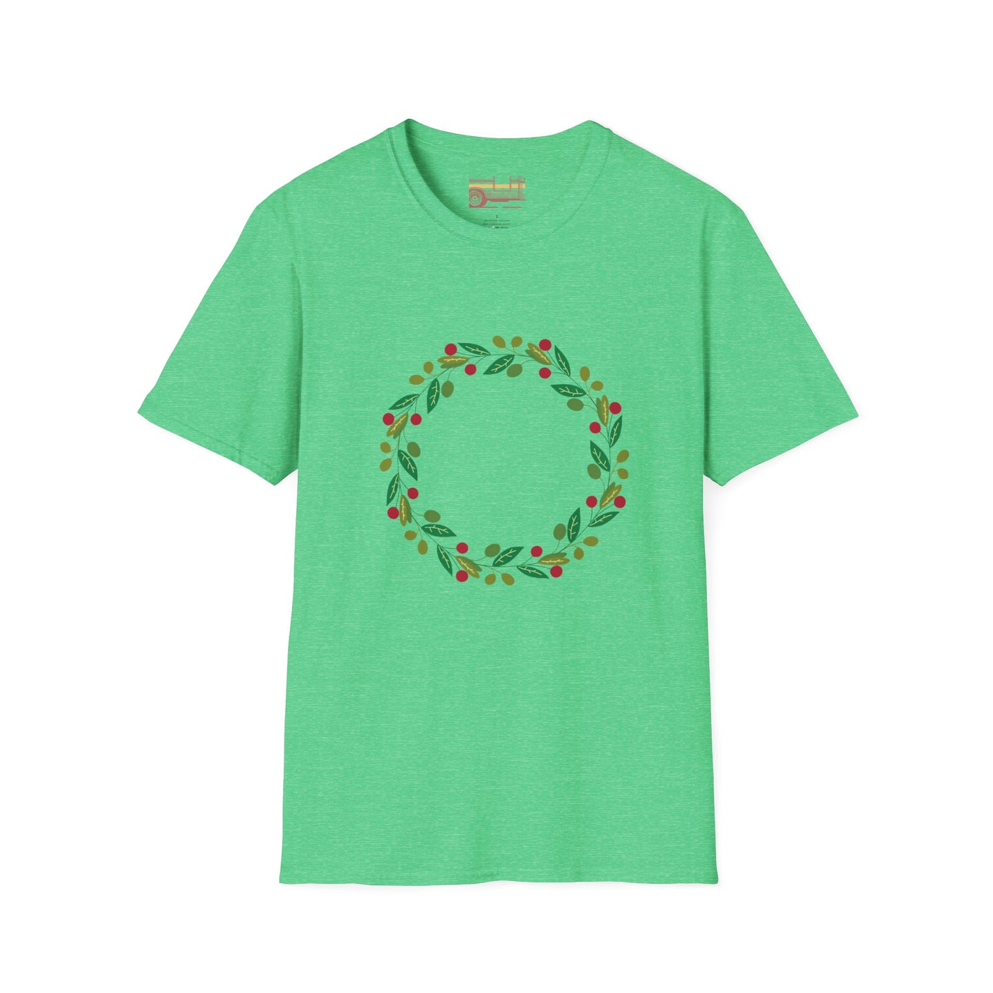 Circle Floral Combination Ultimate Comfort Styled Graphic T-shirt