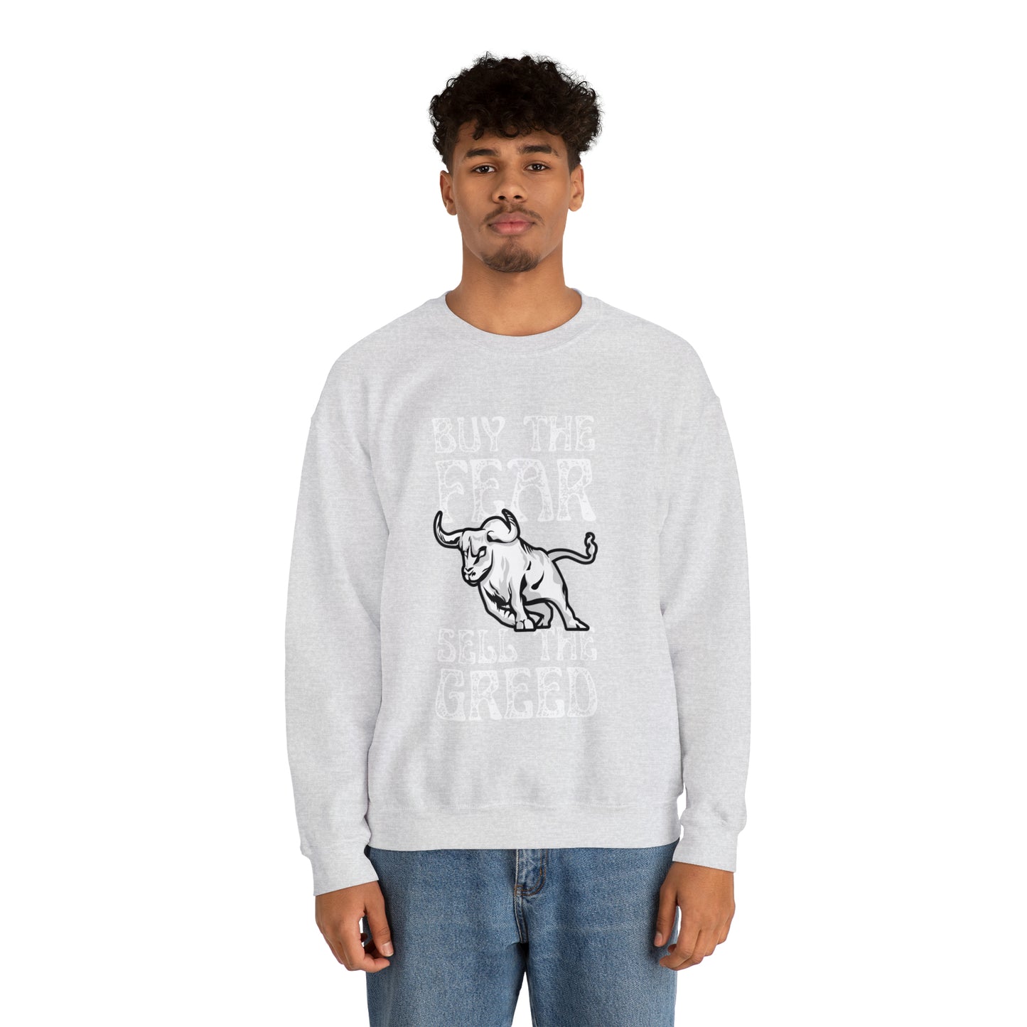 Buy The Fear Sell The Greed (Stock Market) Unisex Sweatshirt