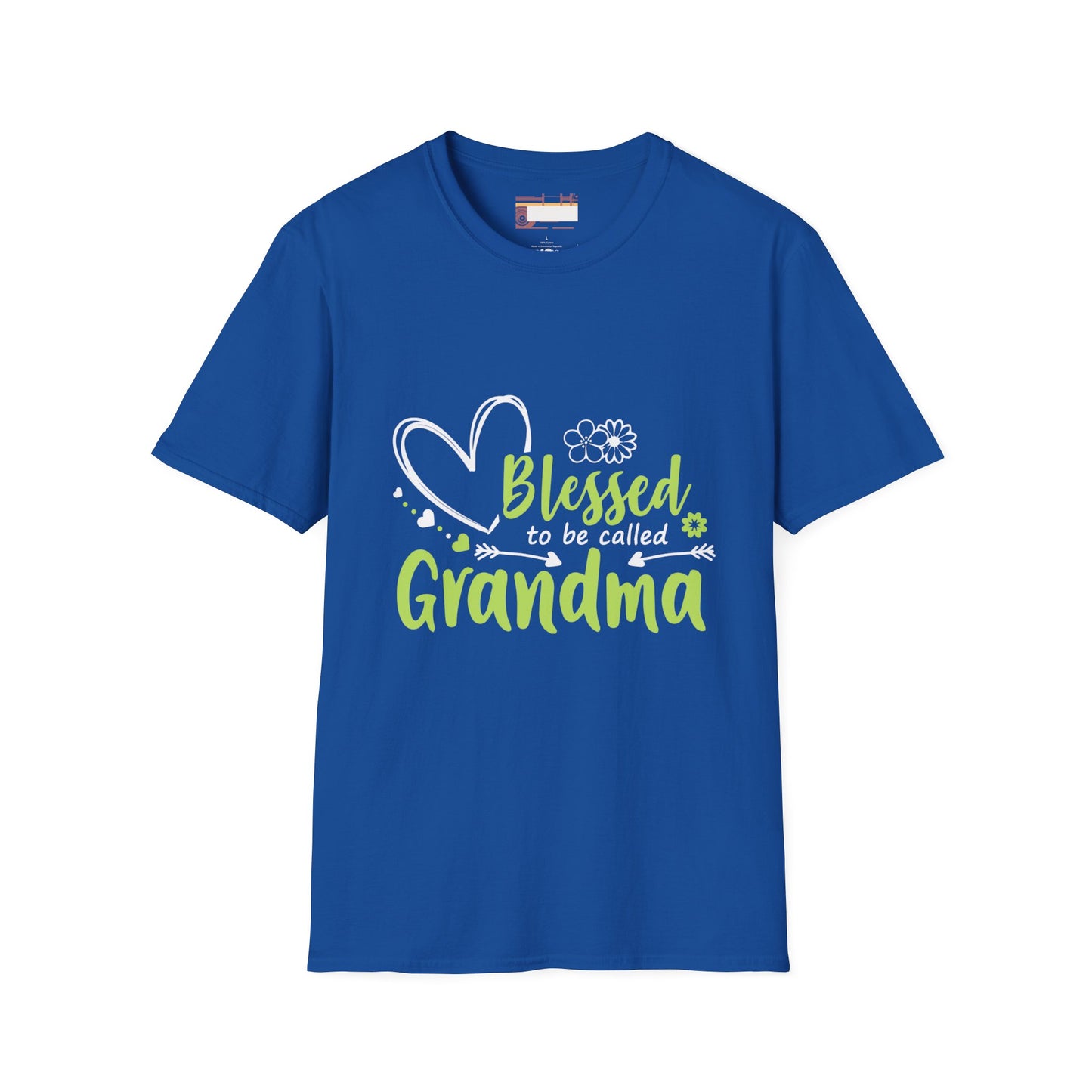 Graphic Designed Blessed Grand ma Minimalist Comfort T-shirt