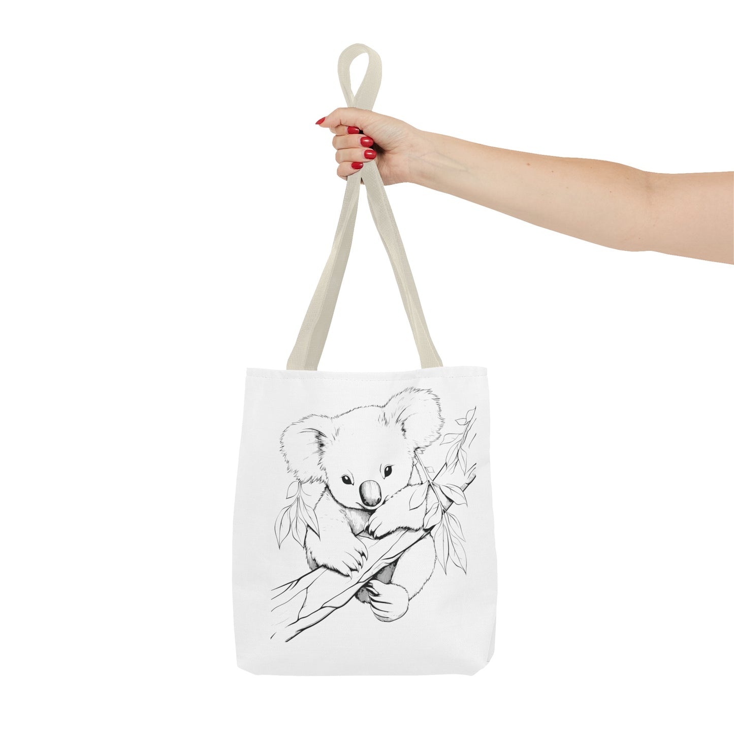 Summer Graphic Panda Tote Bag