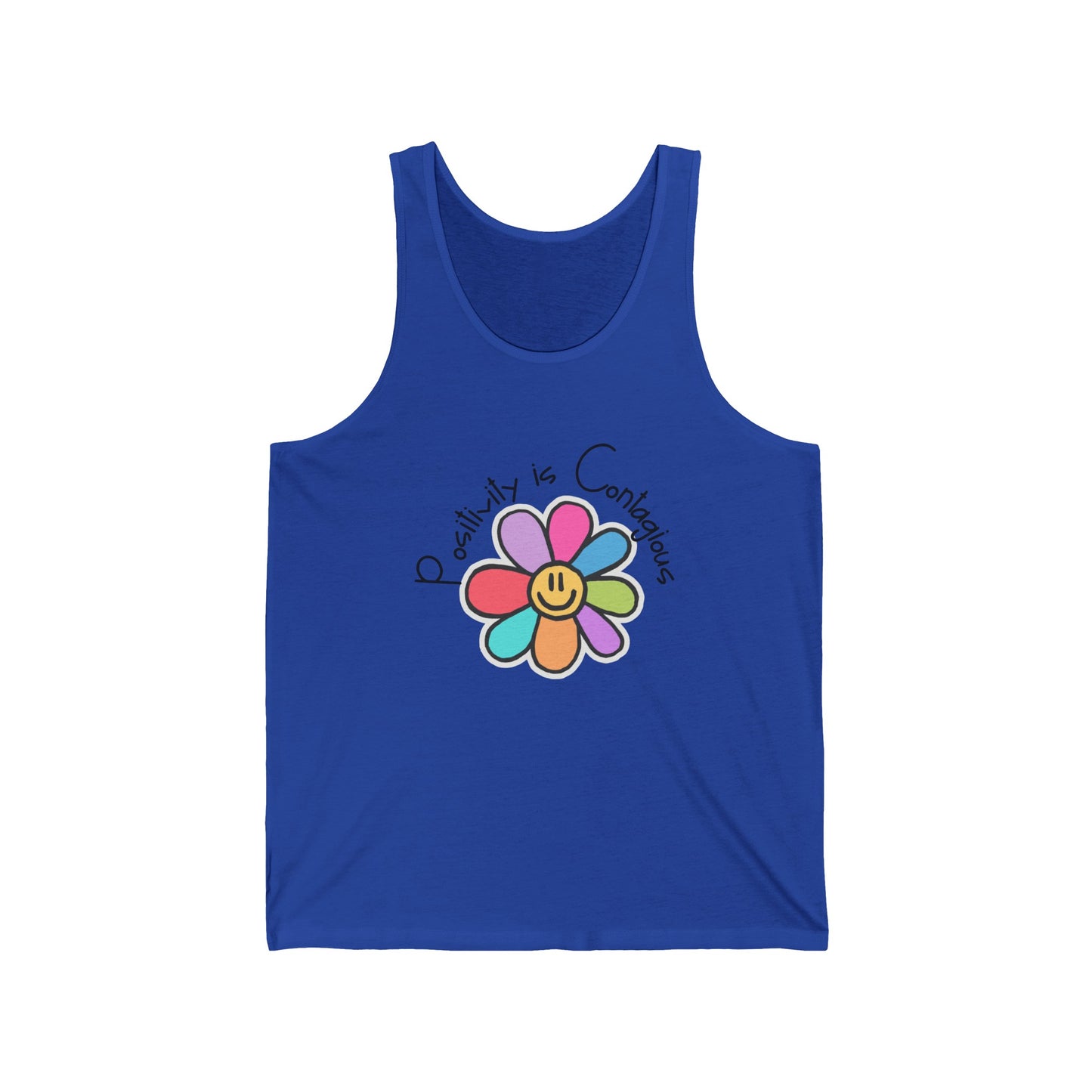 Positivity Is Contagious Ultimate Comfort Styled Unisex Tank Top