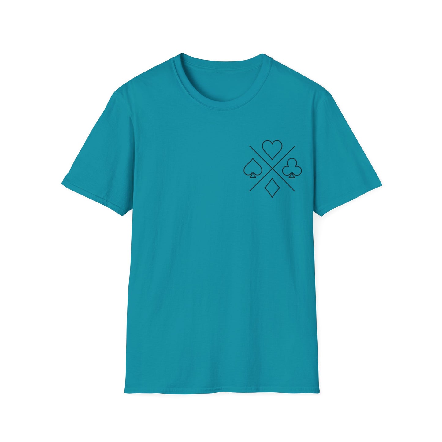Poker Game " All In Or Fold" Ultimate Comfort T-shirt