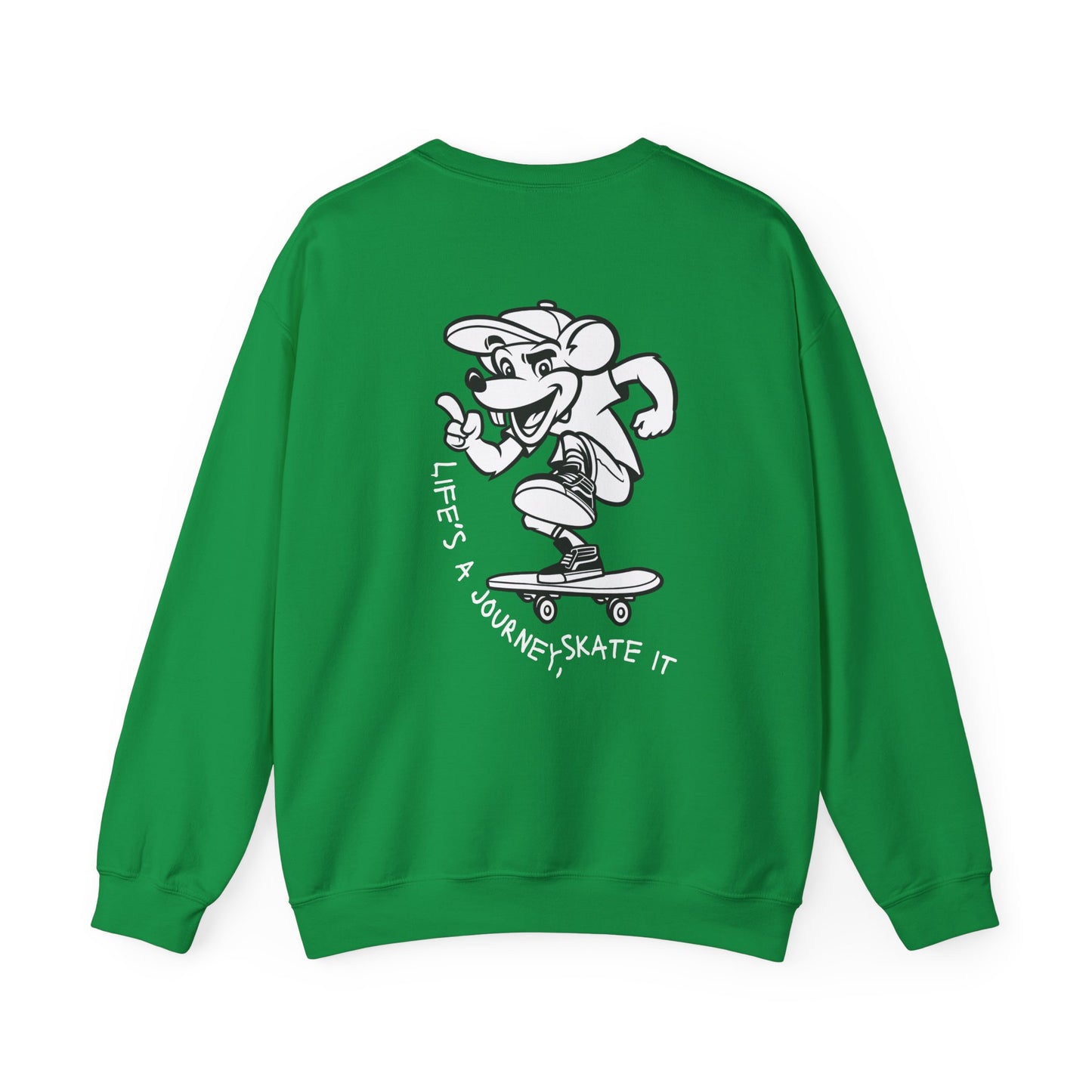 Graphic Designed Minimalist Skateboard Skate Board Lover Crewneck Sweatshirt